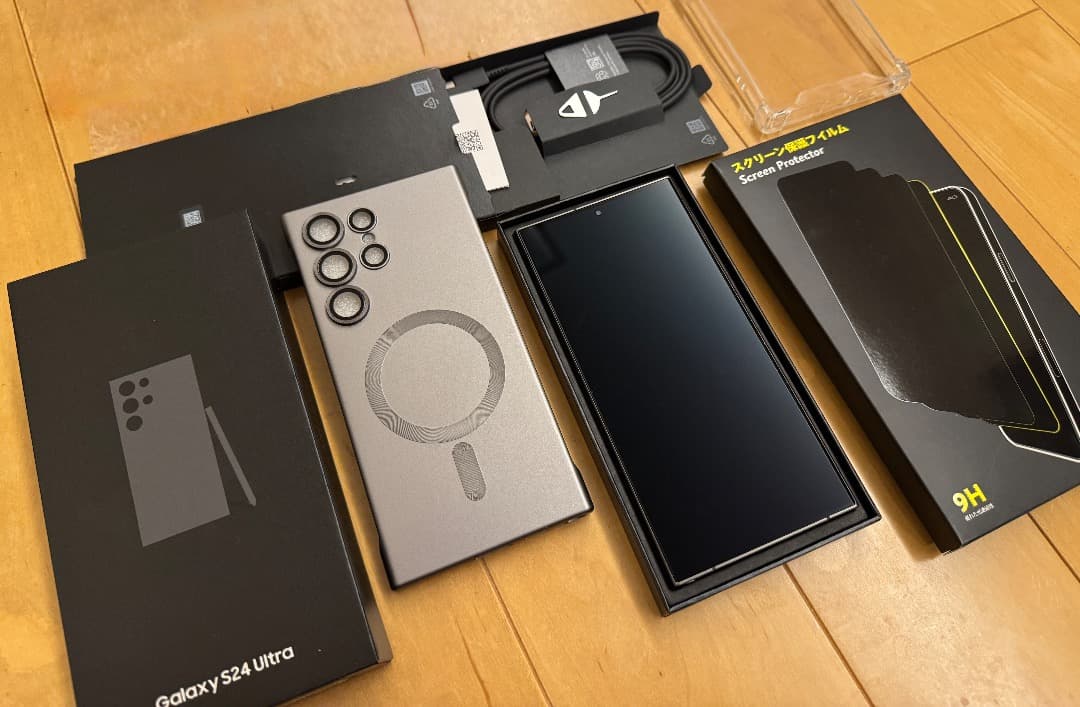 美品 Samsung Galaxy S24 Ultra 256G デュアルsim