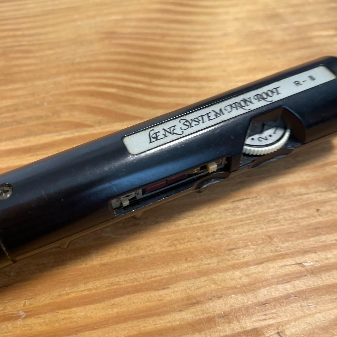 【美品】LENZ レンツアイロン　元巻き　8mm 丸型