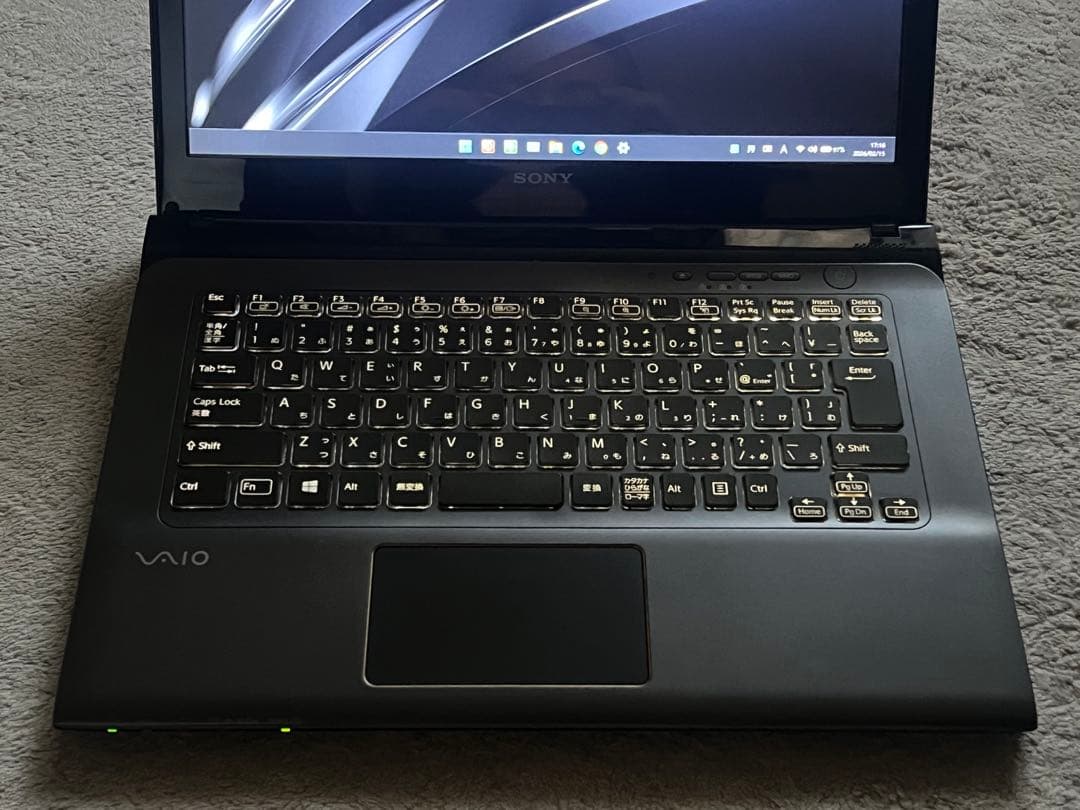 初心者向けノートパソコン VAIO Win11pro Corei7 SSD