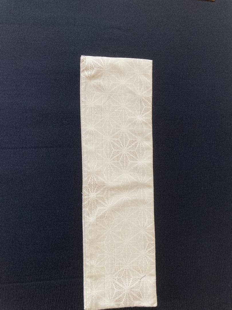 昭和の学生カバン　ホワイトショルダーバッグ