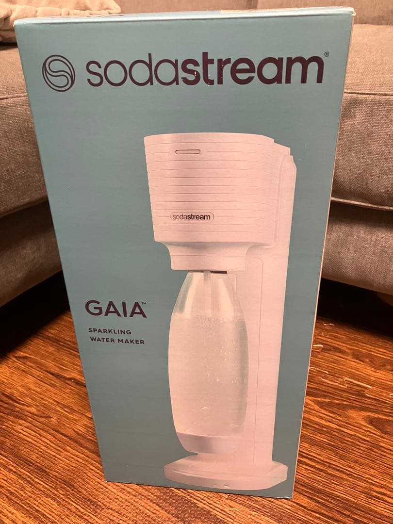 【新品・未使用】sodastream GAIA 炭酸水メーカー