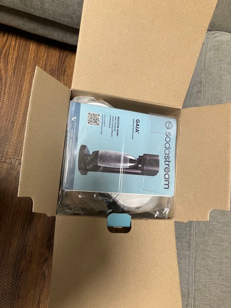 【新品・未使用】sodastream GAIA 炭酸水メーカー