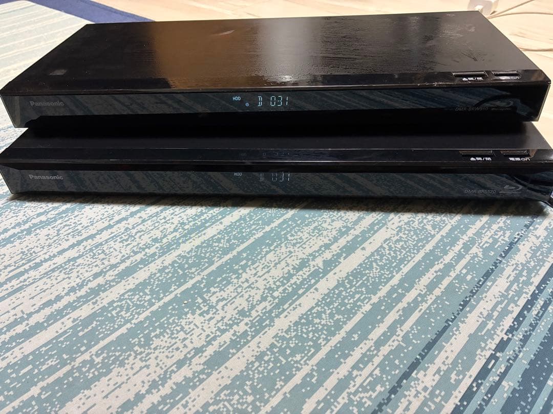 Panasonic ブルーレイレコーダー 5本まとめて