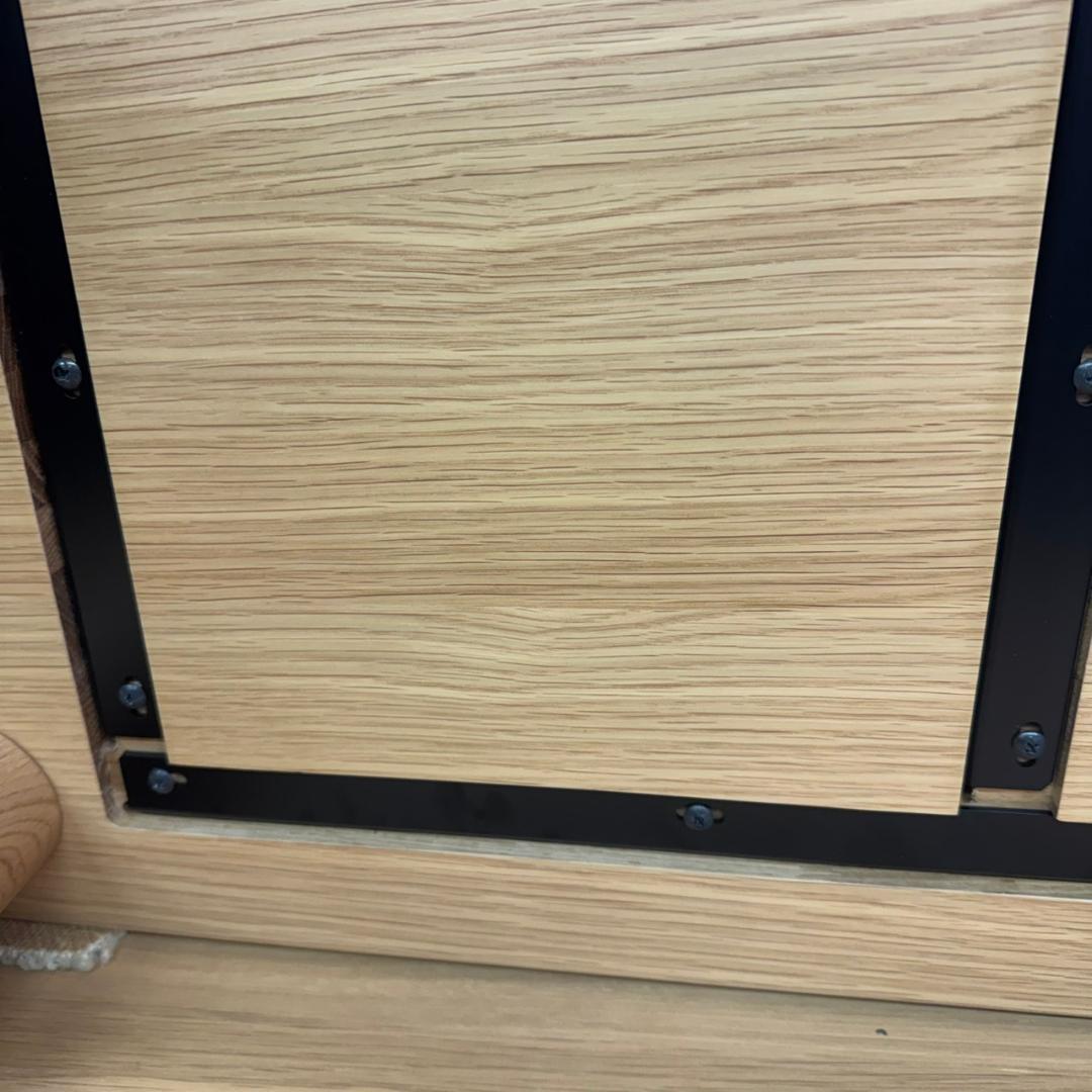 ☆超美品　無印良品　木製テーブル天板　脚付　オーク材　MUJI