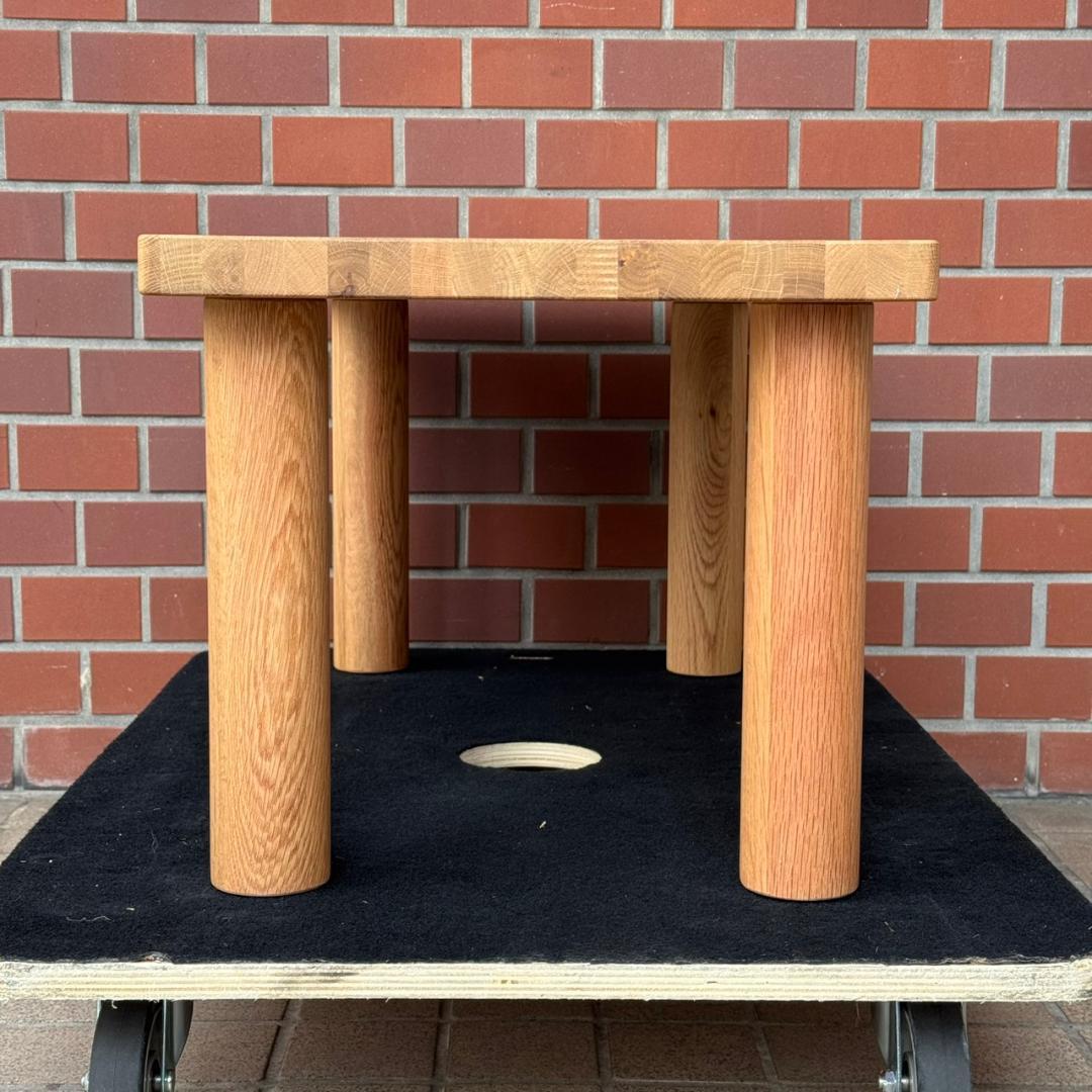 ☆超美品　無印良品　木製テーブル天板　脚付　オーク材　MUJI