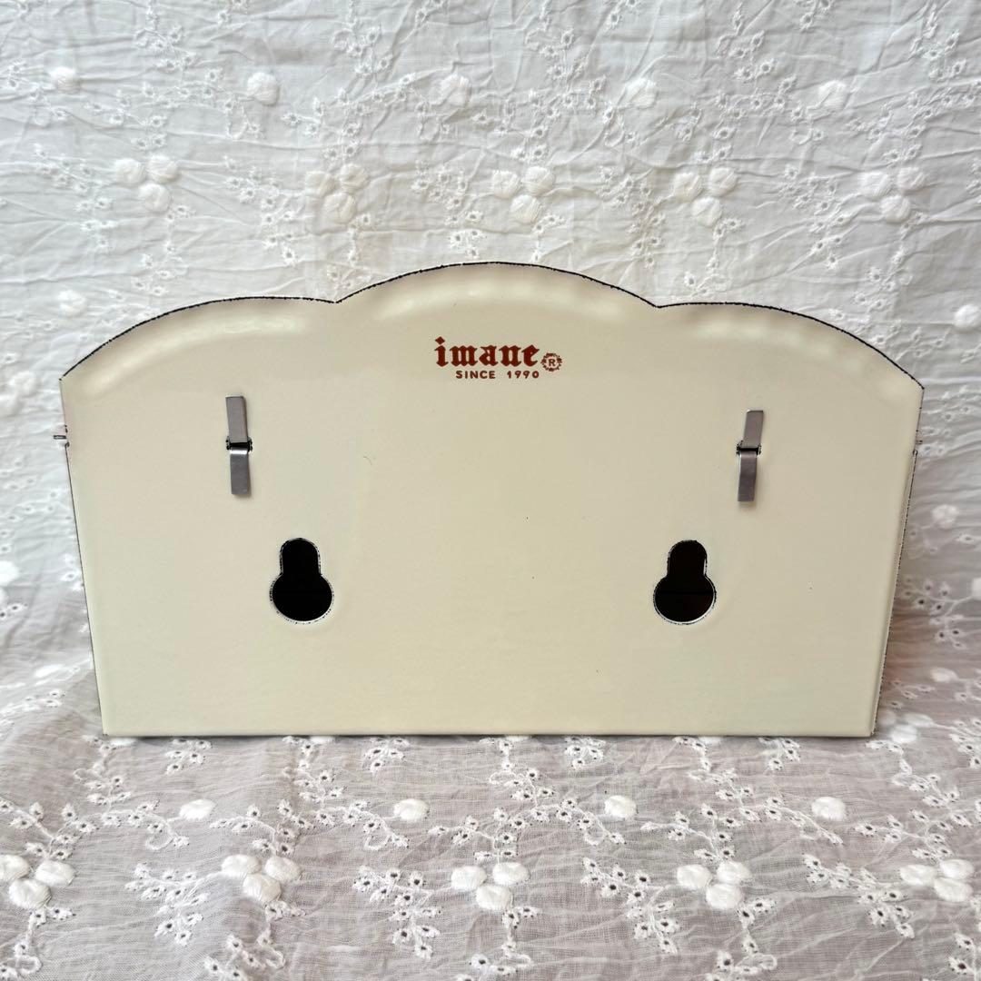 希少レア 旧イマン ダイアナローズ 蓋付きスポンジラック ホーロー 花柄雑貨