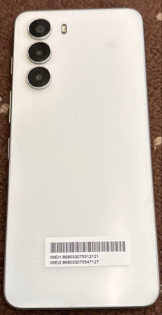 nubia S 5G ホワイトsimフリー