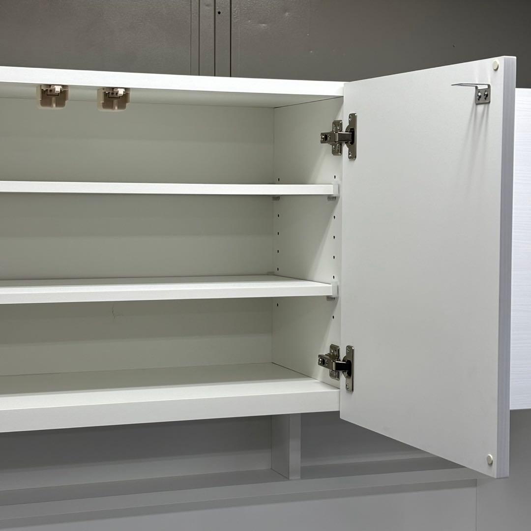 ◇送料込！設置対応◎ ニトリ ソレル 120KB-WH キッチンボード