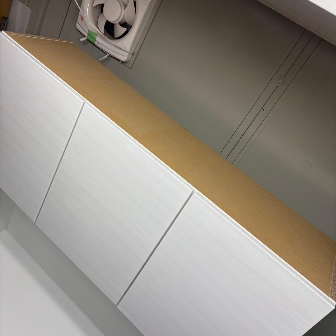 ◇送料込！設置対応◎ ニトリ ソレル 120KB-WH キッチンボード