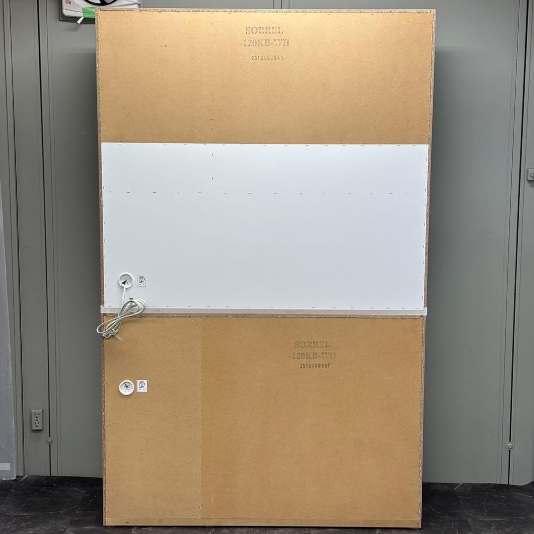 ◇送料込！設置対応◎ ニトリ ソレル 120KB-WH キッチンボード