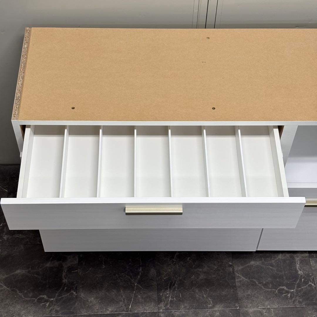 ◇送料込！設置対応◎ ニトリ ソレル 120KB-WH キッチンボード