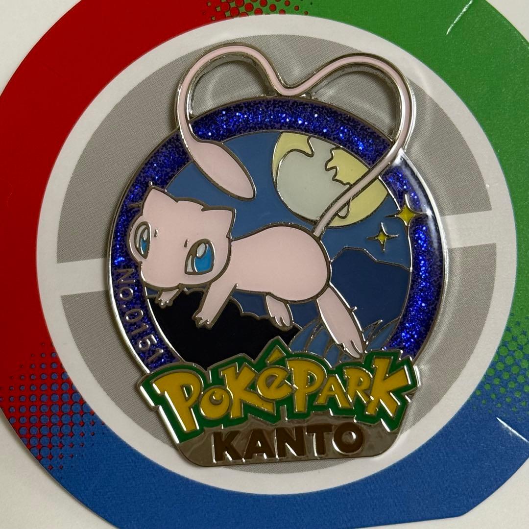 ポケパーク カントー ミュウ ピンバッジ　1個　ポケモンパークカントー