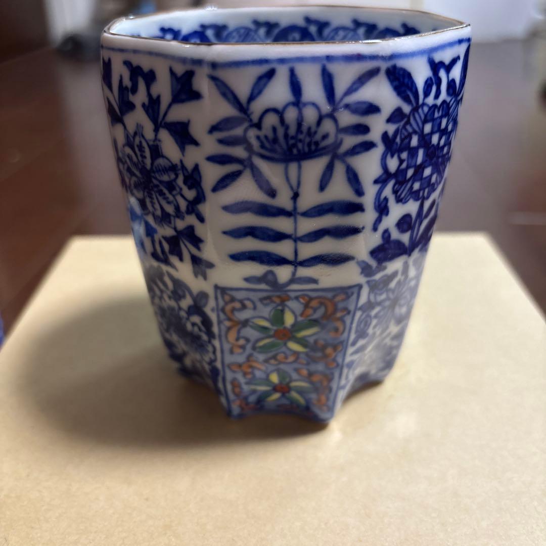 京焼　清水焼マグカップと湯呑みセット