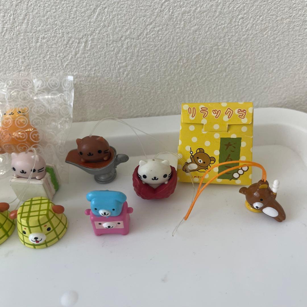 平成レトロ　当時物　サンエックス　フィギュア　ストラップ　小物　まとめ売り