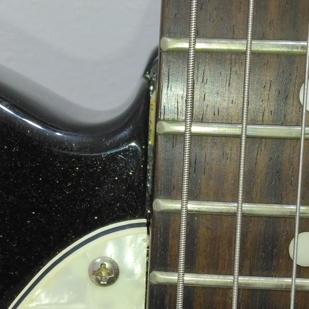 Bacchus ラメブラック テレキャスター 中古現状品