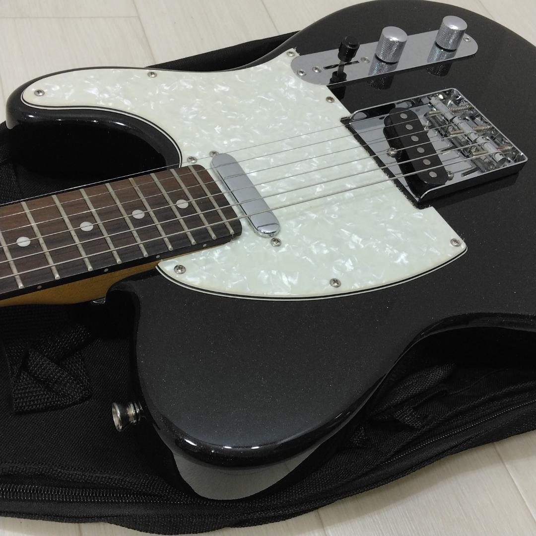 Bacchus ラメブラック テレキャスター 中古現状品