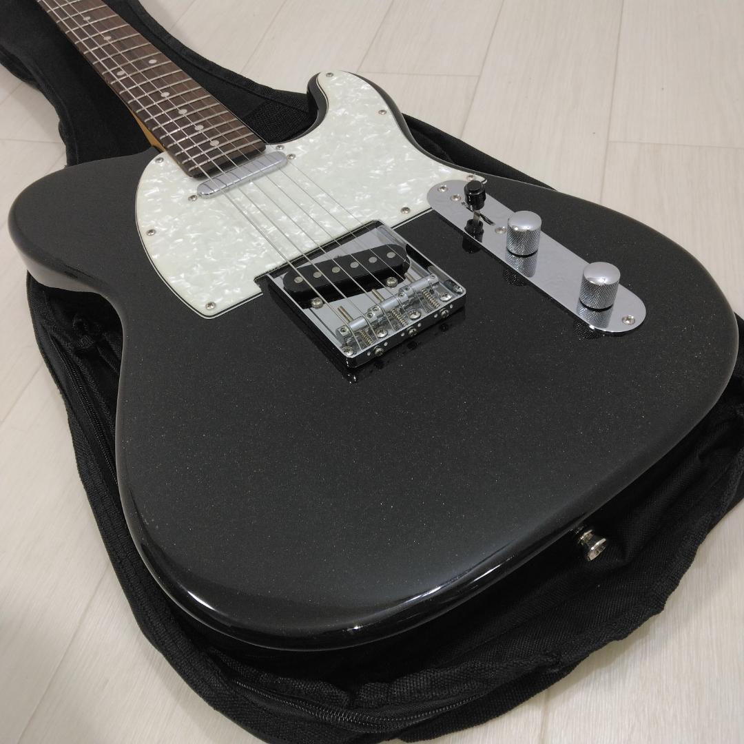 Bacchus ラメブラック テレキャスター 中古現状品