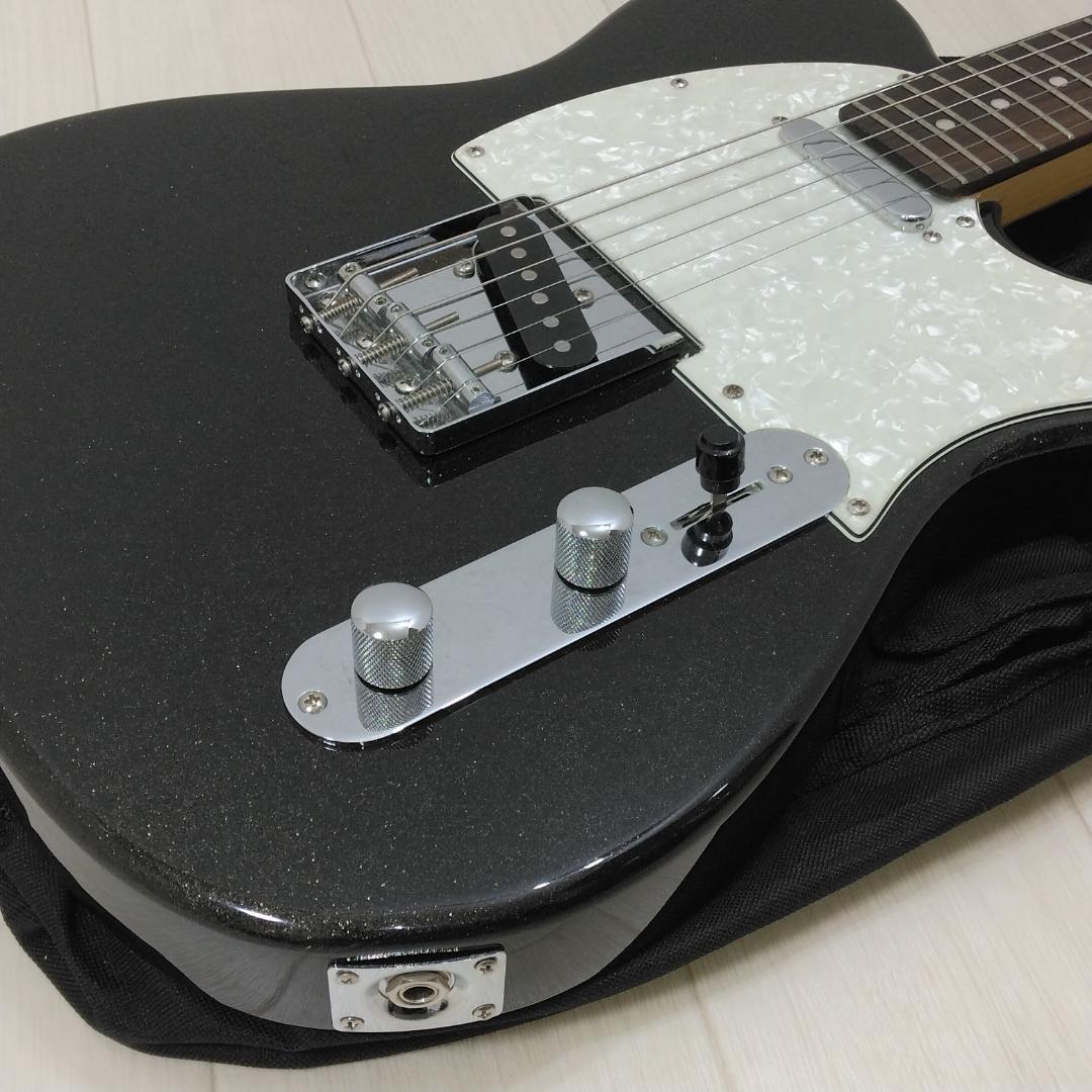 Bacchus ラメブラック テレキャスター 中古現状品