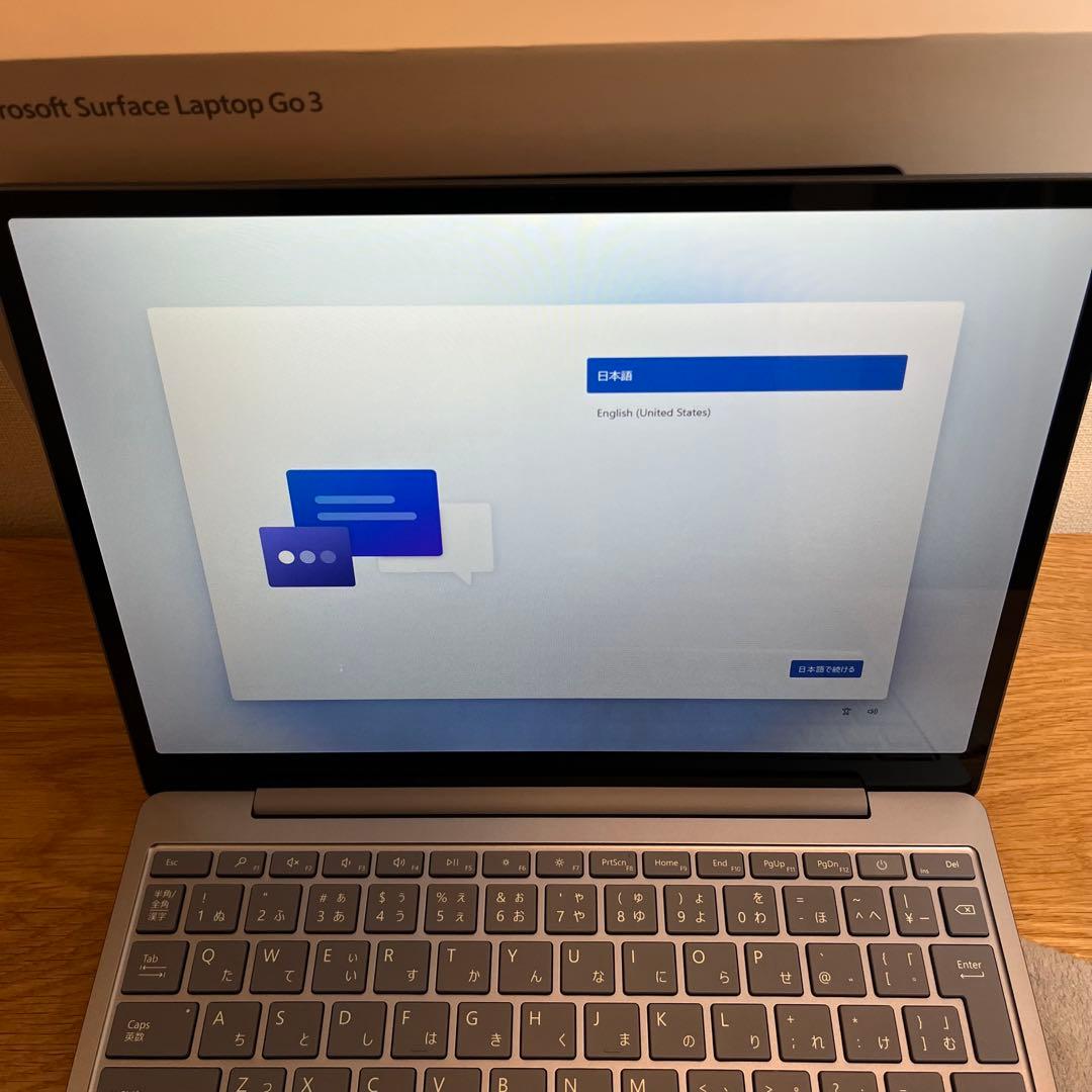 Windowsノート本体 surface laptop go3 corei5 8GB 256GB