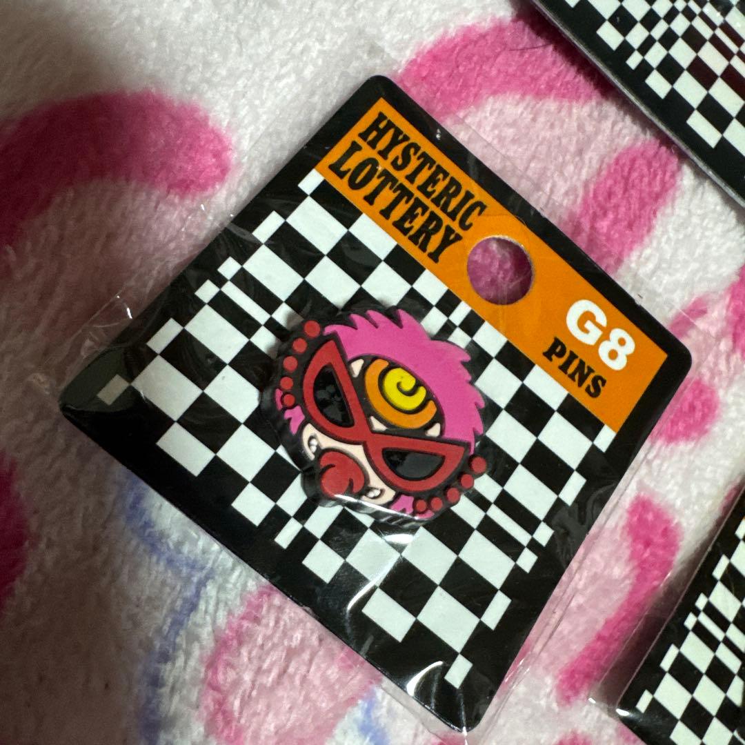 HYSTERIC LOTTERY ヒスミニ　くじ　アクリルキーホルダー　8点