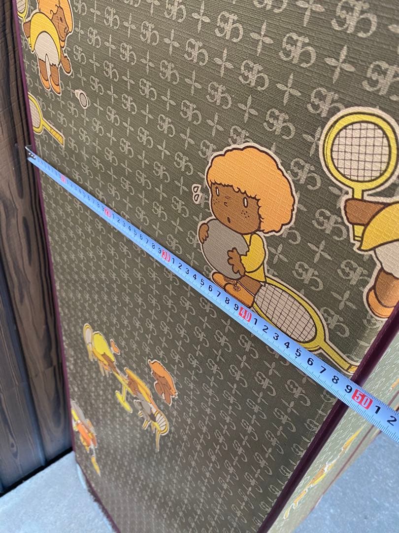 カバー付きワードローブ　レトロ　スチールラック　ビニールクローゼット　ファンシー