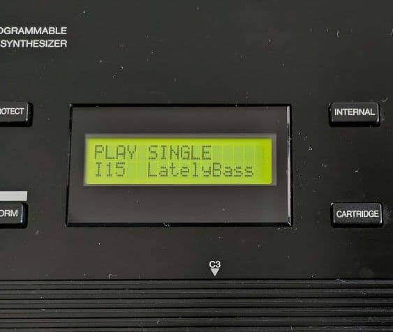 YAMAHA シンセサイザー V2 音色保存電池交換品