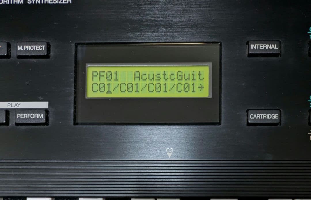 YAMAHA シンセサイザー V2 音色保存電池交換品