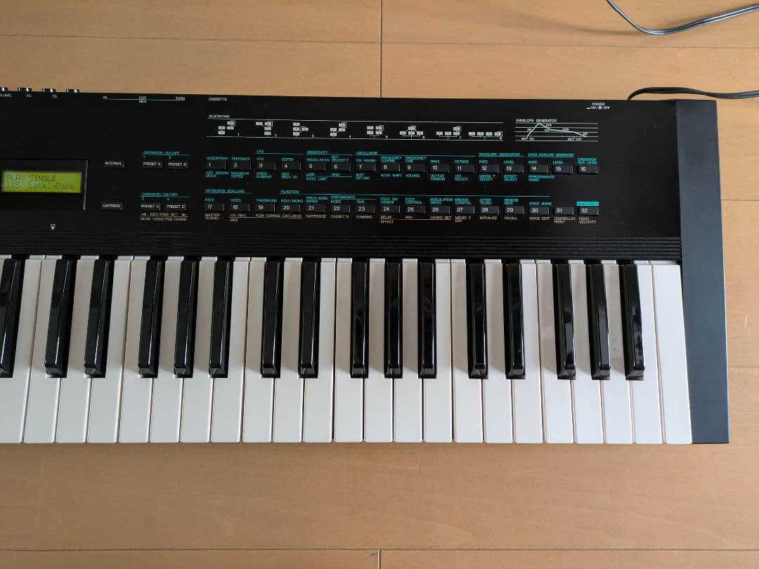 YAMAHA シンセサイザー V2 音色保存電池交換品