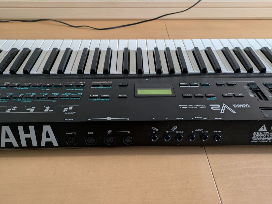 YAMAHA シンセサイザー V2 音色保存電池交換品