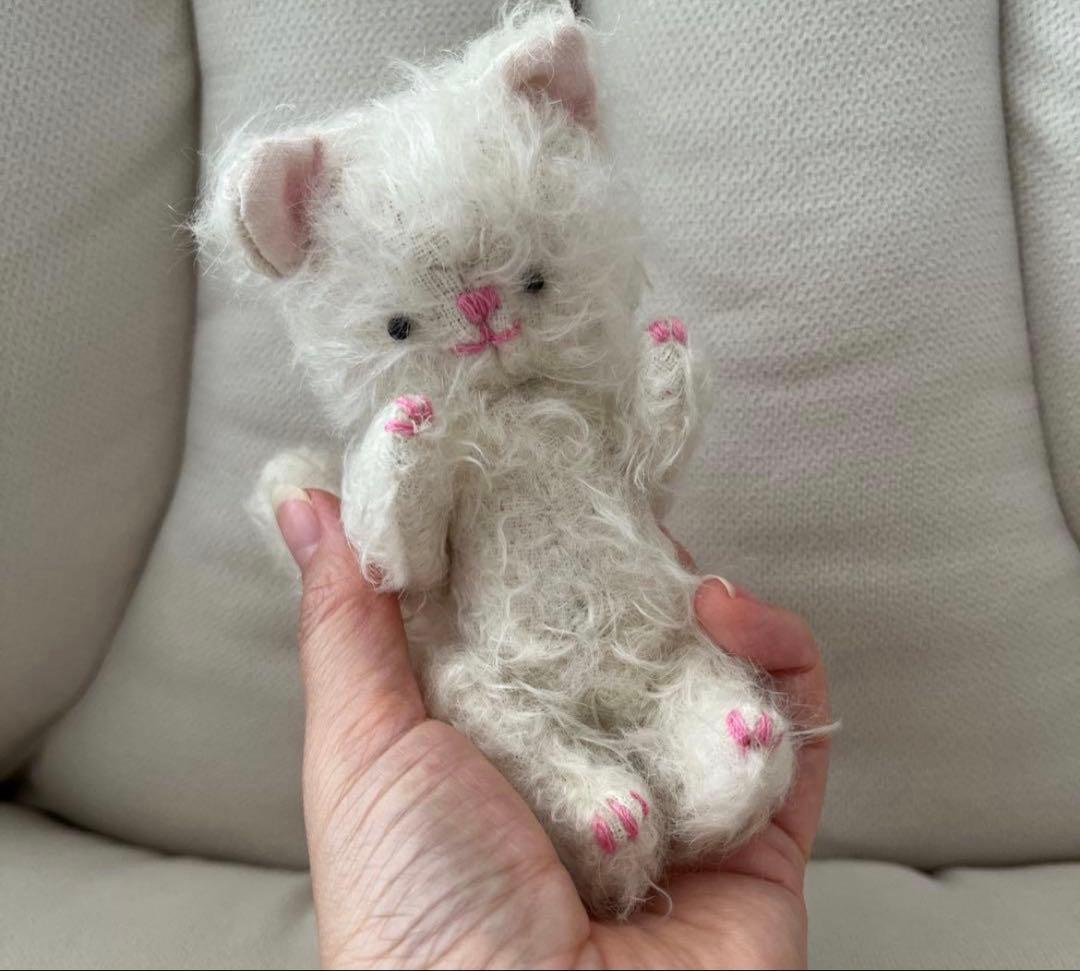 作家様ハンドメイド ぬいぐるみ 猫 ブライスお友達