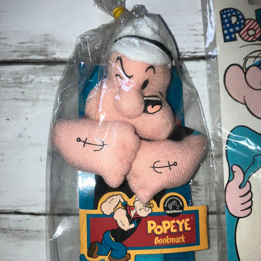 POPEYE ポパイ　ブックマーク　ボタンカバー　グッズ　レトロ　希少　新品