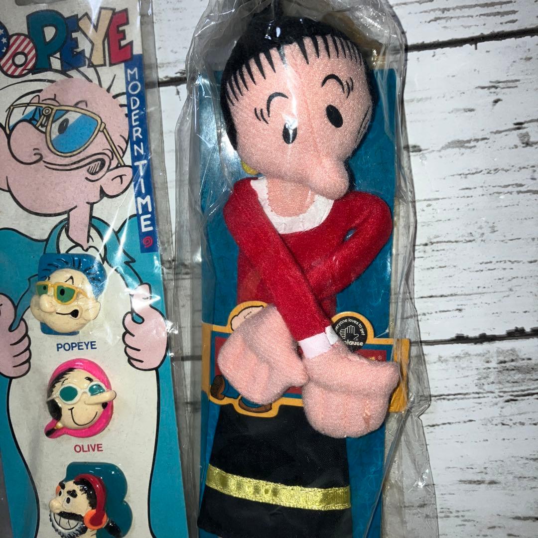 POPEYE ポパイ　ブックマーク　ボタンカバー　グッズ　レトロ　希少　新品