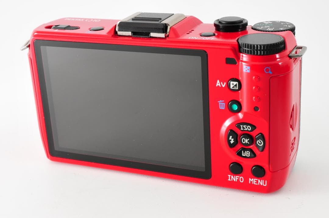 PENTAX Q10 レッド ショット 550枚 2レンズ 元箱入 #98