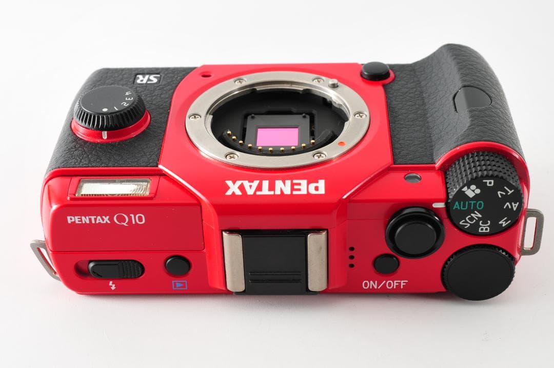 PENTAX Q10 レッド ショット 550枚 2レンズ 元箱入 #98