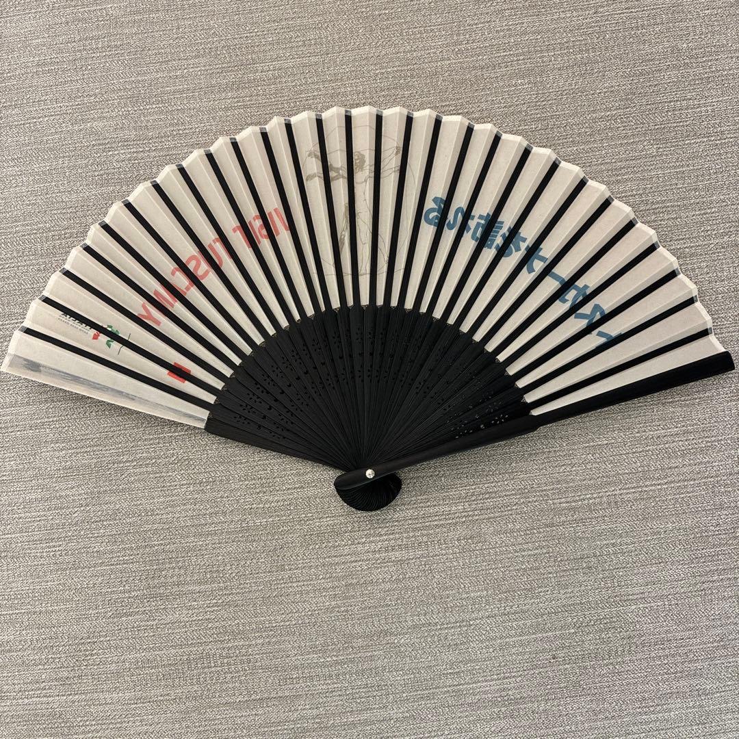 【激レア】大阪関西万博　イタリア館　扇子　トスカーナを訪れる　希少