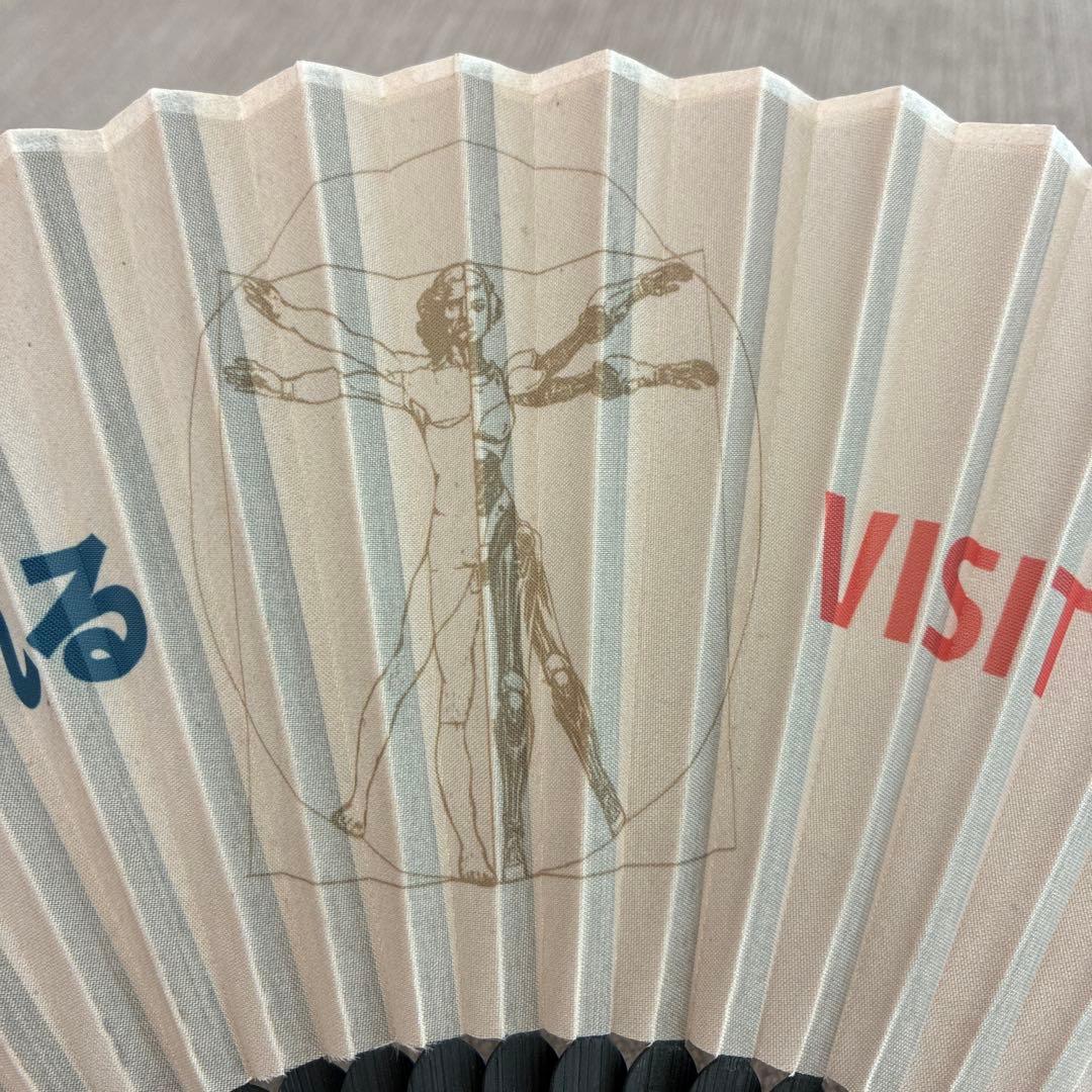 【激レア】大阪関西万博　イタリア館　扇子　トスカーナを訪れる　希少