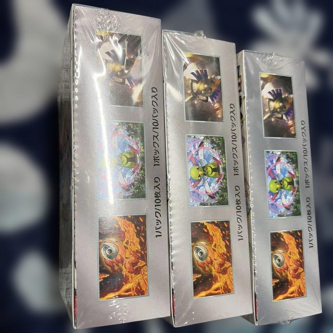 ポケモンカード　テラスタルフェス　3BOX シュリンク付き