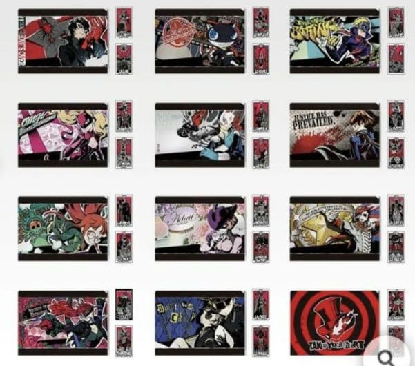 ペルソナ5 ザ・ロイヤル　一番くじ　H賞 クリアファイル＆ステッカーコレクション