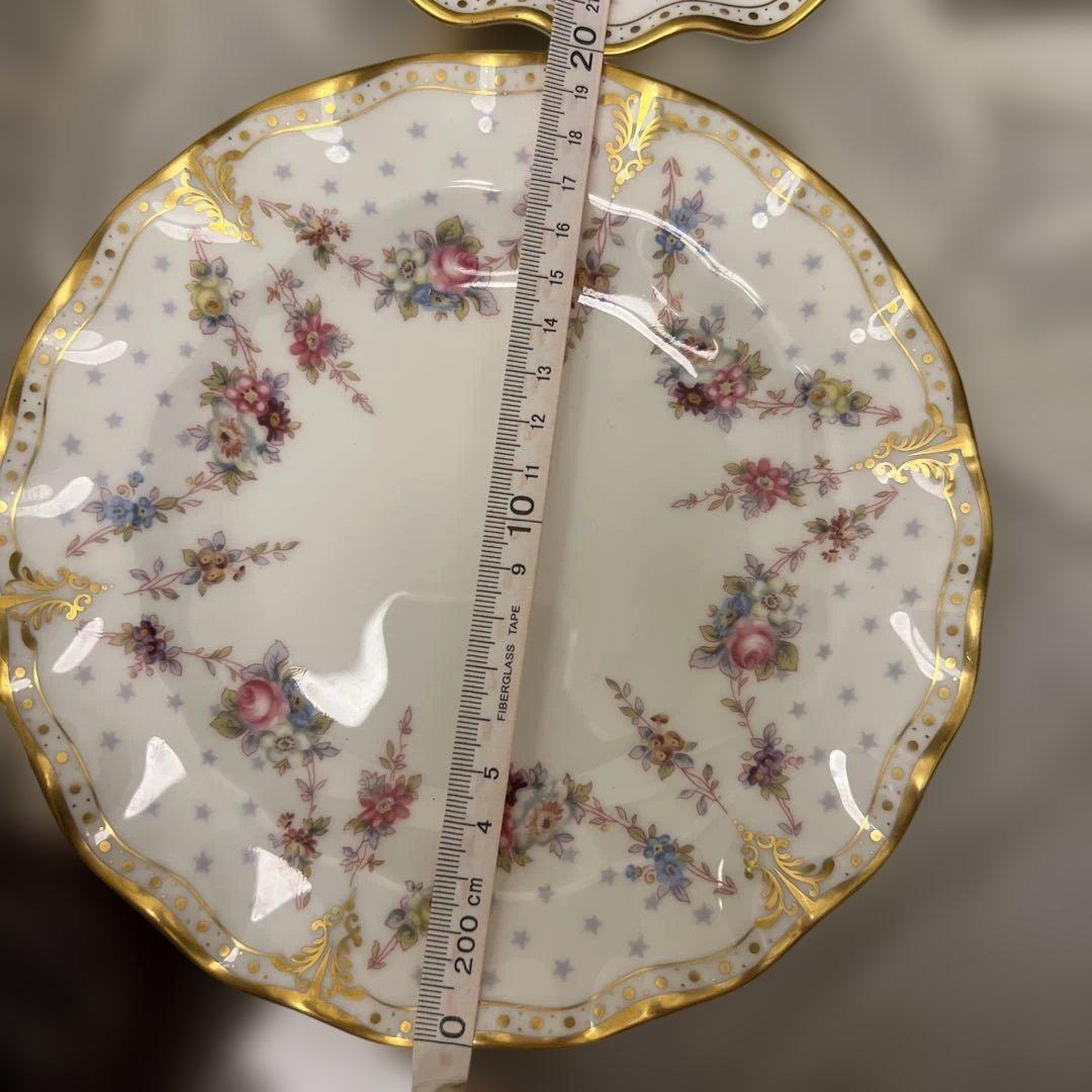 ロイヤルクラウンダービー20センチ皿二枚セット