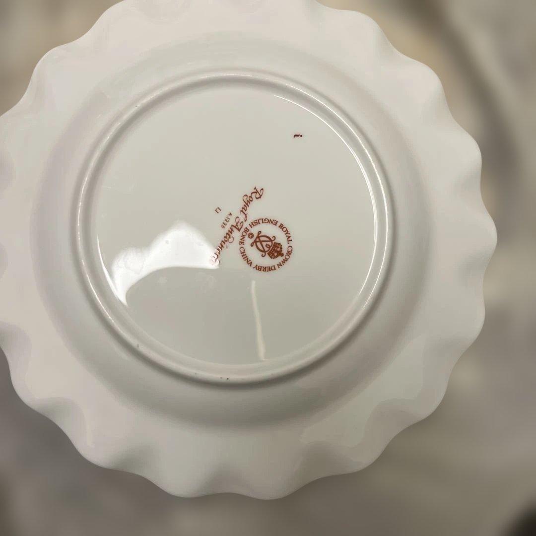 ロイヤルクラウンダービー20センチ皿二枚セット