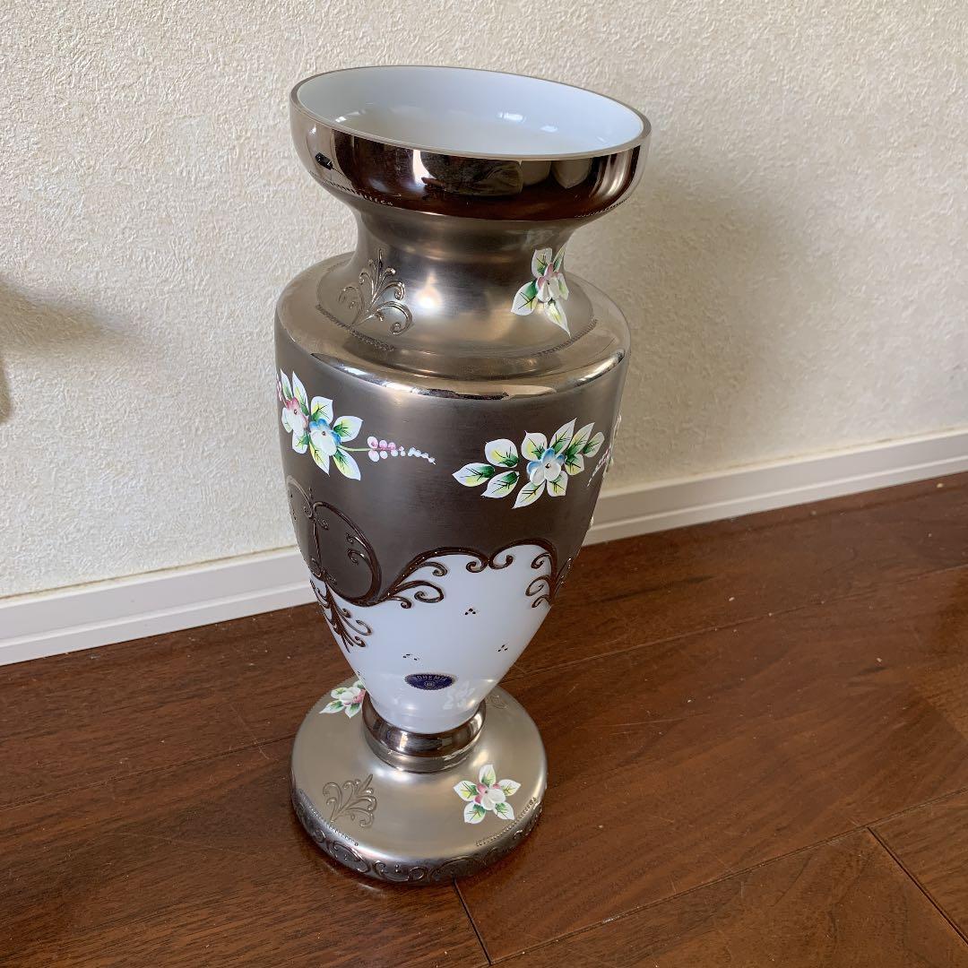希少　ボヘミア　花瓶