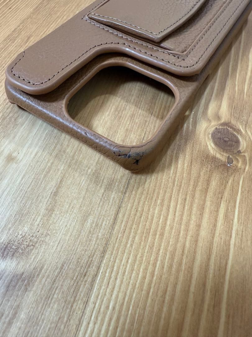 DEMIU デミュウ iPhone13pro ブラウン　POCHE