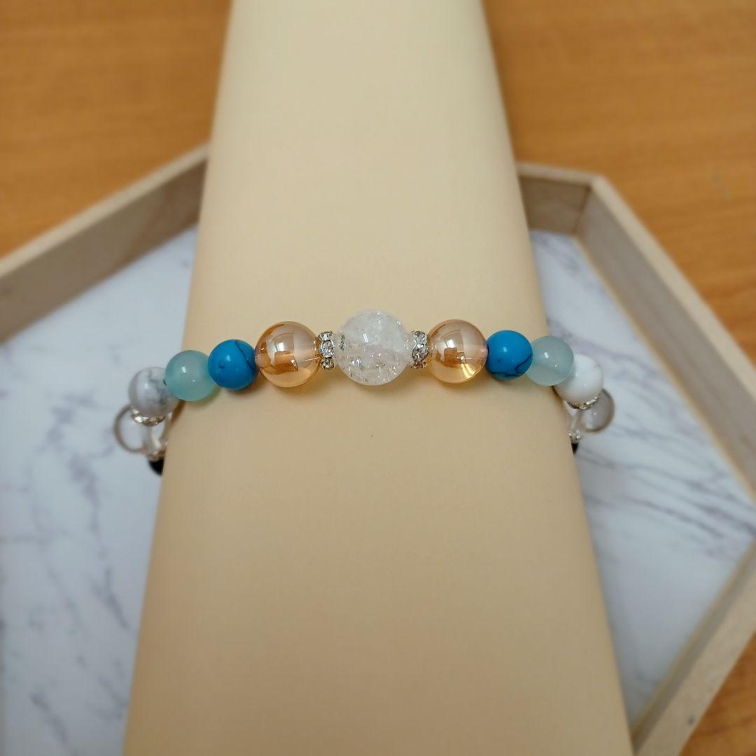 【1点物】天然石 2月、4月の誕生石使用 癒し、魔除け、幸福、優しさ など