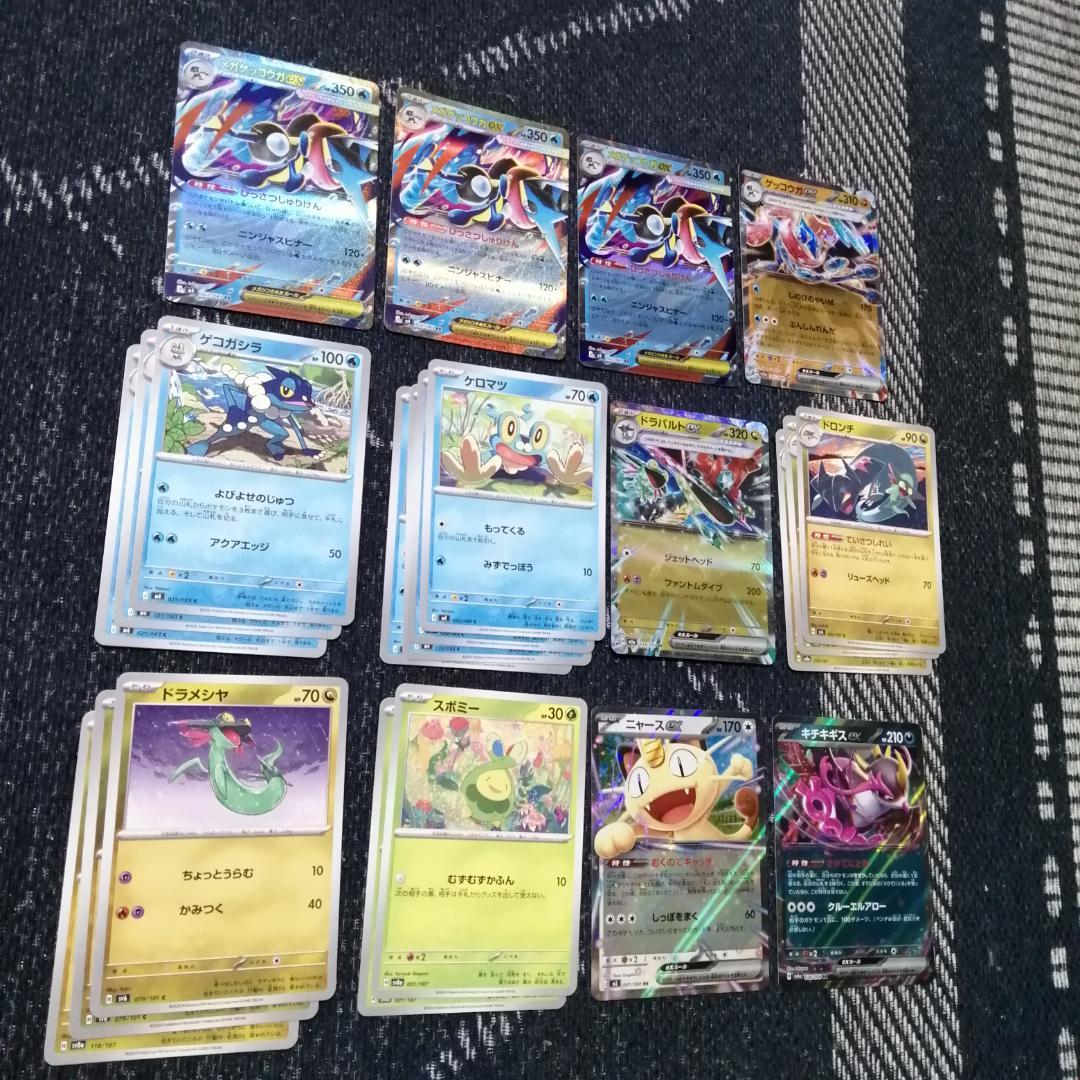ポケモンカード　デッキ　メガゲッコウガex　ドラパルトex　[04766]