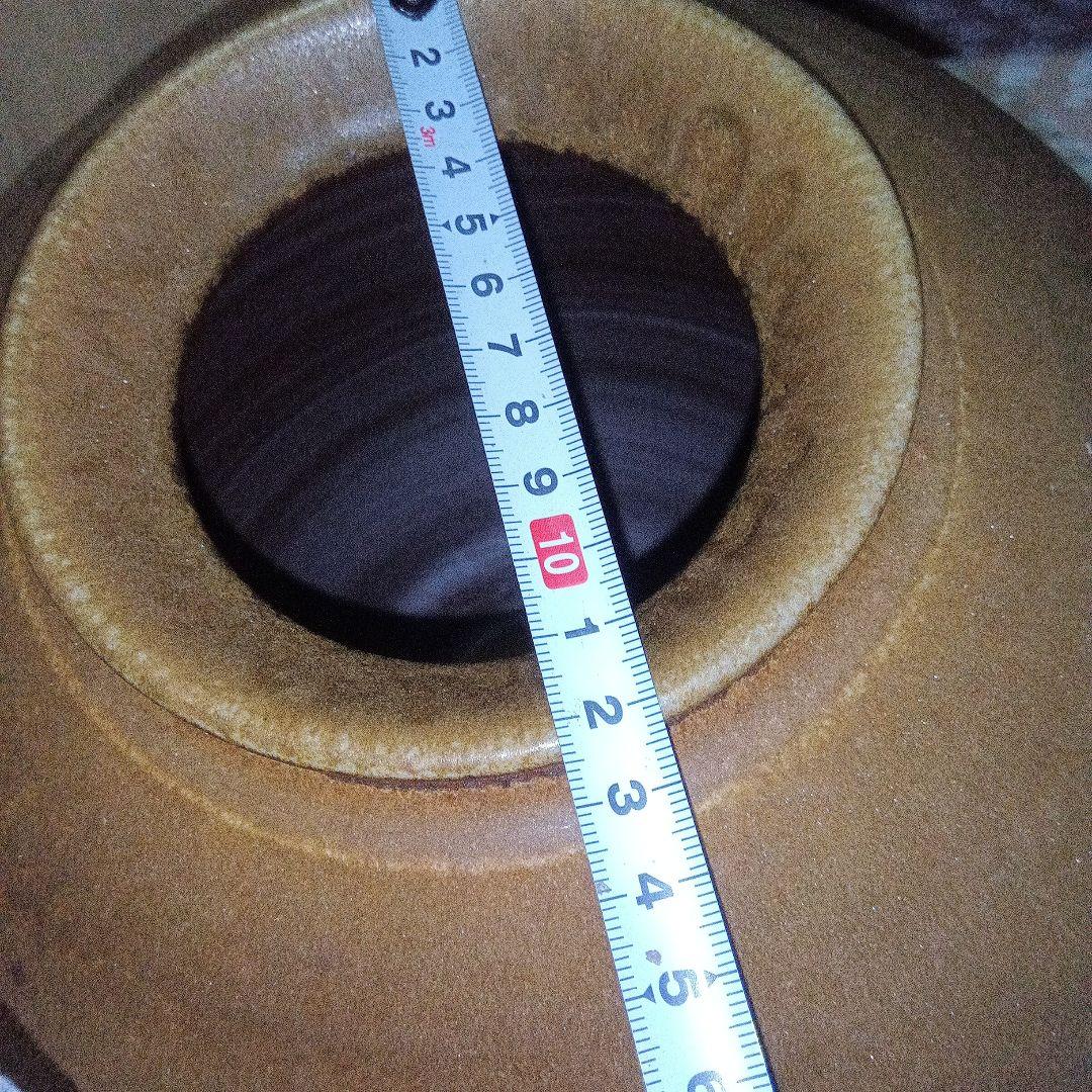 備前焼 木箱付　石野充信　大壺