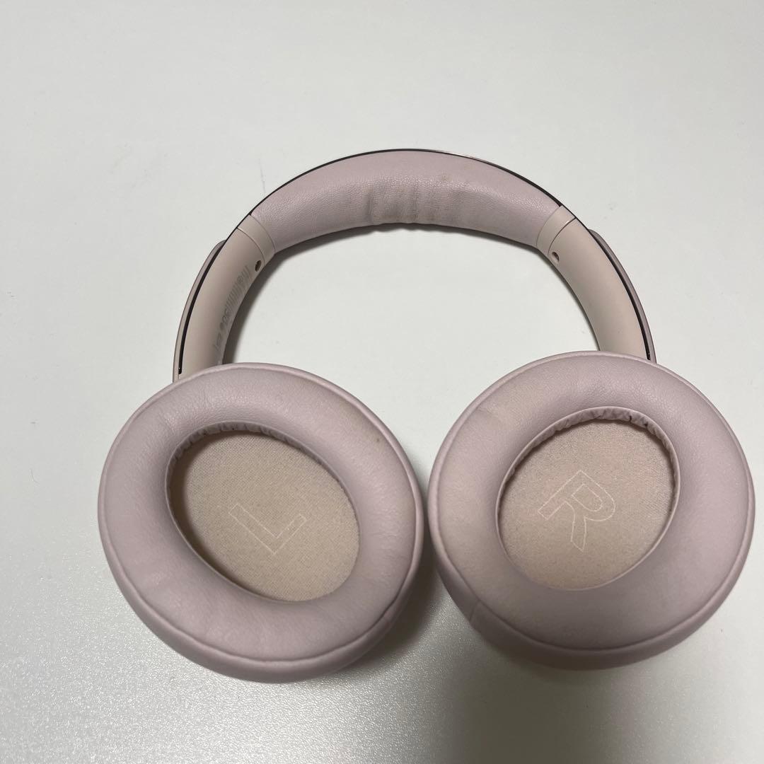 ワイヤレスヘッドホン ピンク オーバーイヤー型