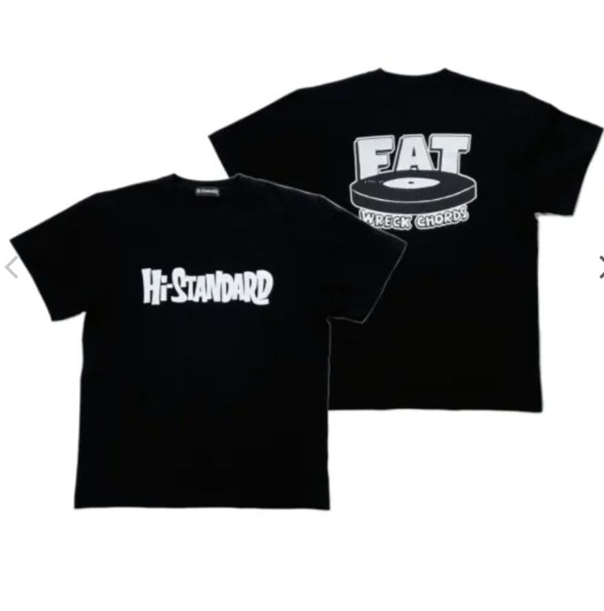 Hi-Standard ブラック Tシャツ Lサイズ 新品　ハイスタ