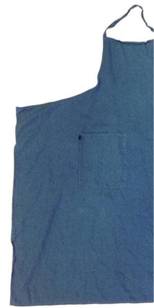 リトアニア製　Linne　リネン/麻　キッチンエプロン BL