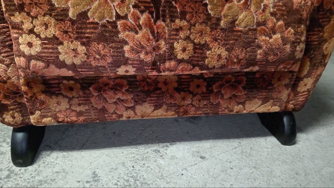 s*6様 カリモク金華山織風　1人掛けソファ②