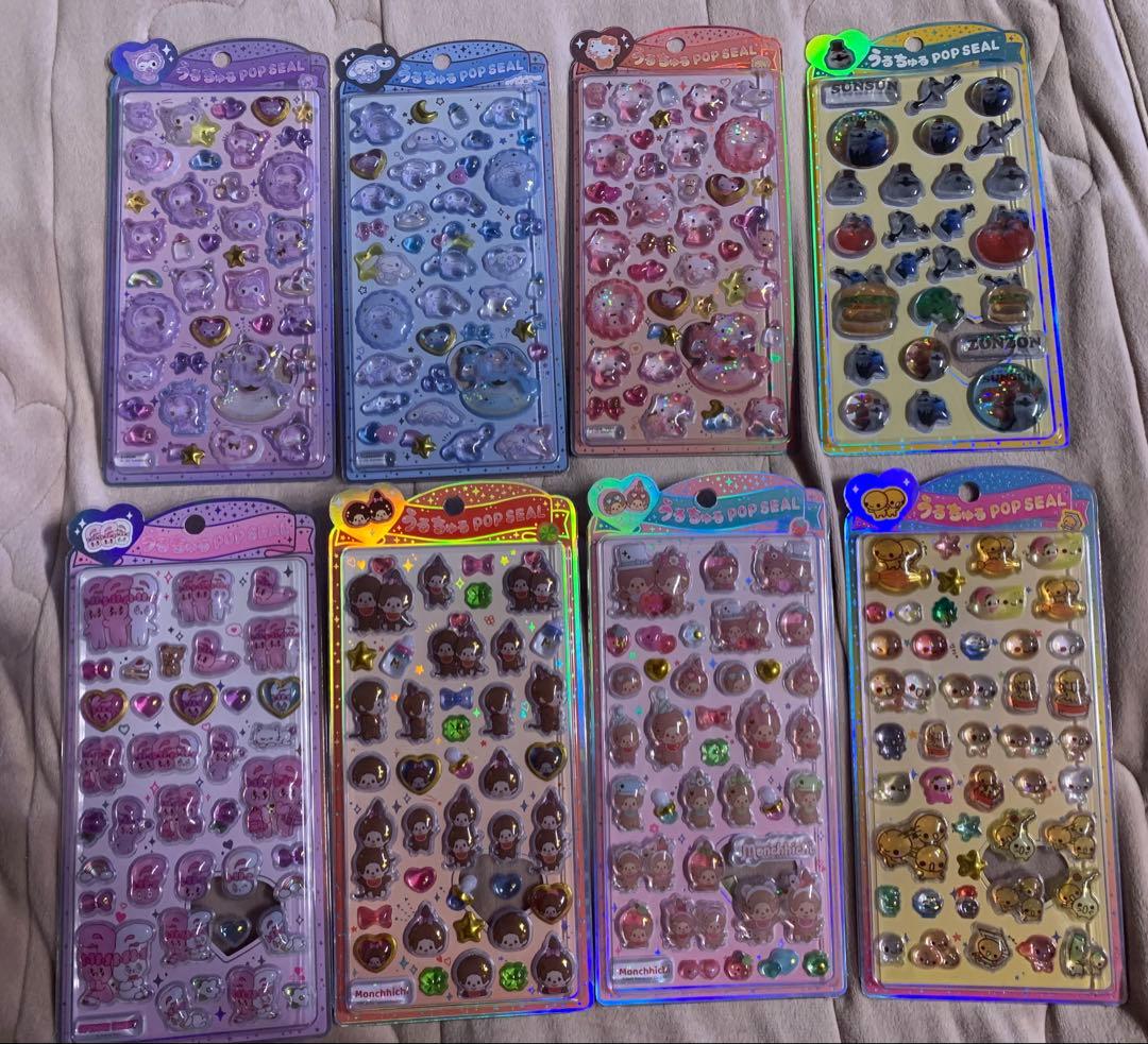 ボンボンドロップシール まとめ売り 32枚セット 新品未開封 正規品 ディズニー